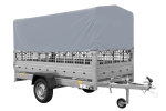 UNITRAILER Kippanhänger 264x125 cm mit H-800 Plane