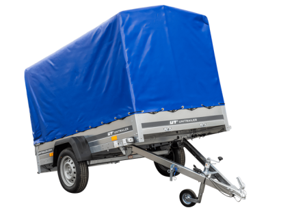 Garden Trailer 230 KIPP mit montierter Hochplane