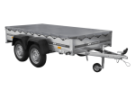 Doppelachsanhänger 264x125 cm gebremst mit Plane UNITRAILER Garden Trailer 264 – Bild 4