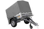 Garden Trailer 150 KIPP mit montierter Hochplane