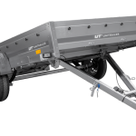 UNITRAILER GARDEN 265/R KIPP Seitenansicht