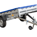 Verzinkter UNITRAILER 230 KIPP Anhänger Seitenansicht