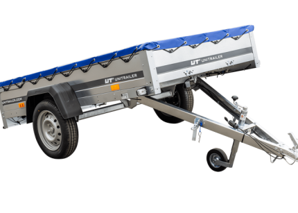 Verzinkter UNITRAILER 230 KIPP Anhänger Seitenansicht