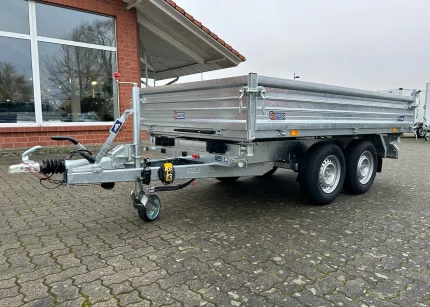 Saris K3 3-Seiten-Kippanhänger 3.500 kg Seitenansicht