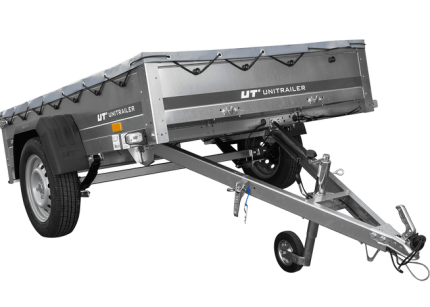 Kippanhänger UNITRAILER Garden 201/R KIPP 200x125 Seitenansicht