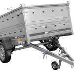 UNITRAILER 201/R KIPP Kippanhänger mit geschlossenem Aluminiumdeckel
