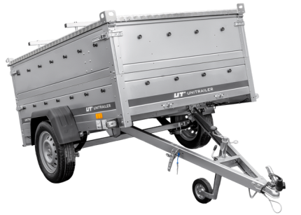 UNITRAILER 201/R KIPP Kippanhänger mit geschlossenem Aluminiumdeckel