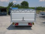 RK ALU Einachs-Kippanhänger hinten – Verzinkter Stahlboden & 36 cm Aluminiumbordwände – Bild 2