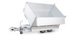 SKS ALU Dreiseitenkipper mit Tandemachse – Aluminiumbordwände 3,10 bis 4,10 m – Bild 2