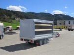 Anhänger Plateau Tandemachse mit Aluminium-Bordwänden – 2000 bis 2700 kg – Bild 2