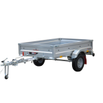 PONGAMI PFA 185 U Klappanhänger ausgeklappt Seitenansicht