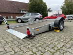 Autotransporter Anhänger Humbaur HKT 183117 S – 1.800 kg zGG, hydraulisch absenkbare Ladefläche – Bild 8