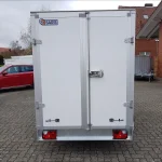 Saris GO 306 Autoanhänger Doppelachse Rückansicht