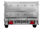 Plattformanhänger 750 kg zGG 264x125 cm ungebremst UNITRAILER Garden Trailer 264 – Bild 3