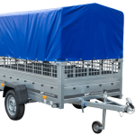 UNITRAILER Garden 230/R KIPP mit hoher blauer Plane