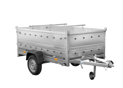 UNITRAILER Garden 230/R KIPP mit geschlossenem Aluminiumdeckel