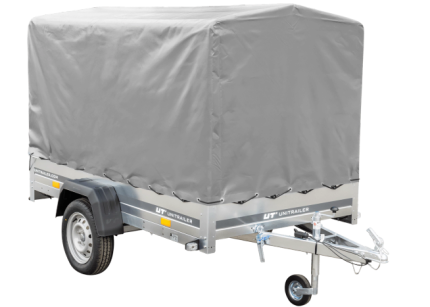 UNITRAILER Garden 230/R KIPP Kippanhänger mit H-1100 Plane