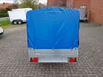 Kastenanhänger 750 kg zGG 200x106 cm ungebremst Hochplane UNITRAILER Garden Trailer 200 – Bild 5