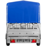 UNITRAILER 264/R KIPP Kippanhänger mit blauer Hochplane