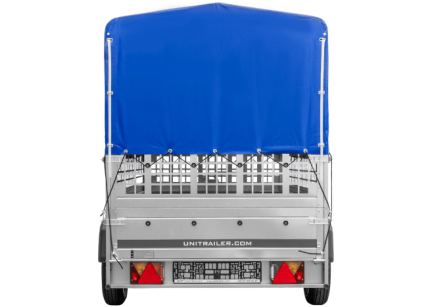 UNITRAILER 264/R KIPP Kippanhänger mit blauer Hochplane