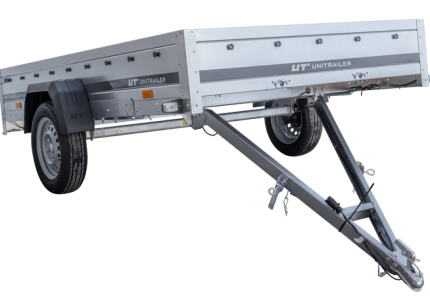 Garden 265 KIPP Anhänger Gesamtansicht breite Ladefläche