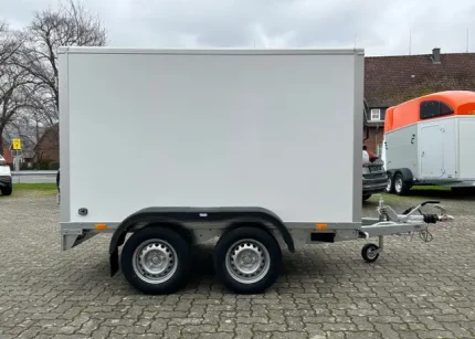 Saris GO 306 Kofferanhänger Doppelachse Seitenansicht