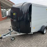 Humbaur HKPA 153217 Kofferanhänger mit Black Metallic Poly-Bug