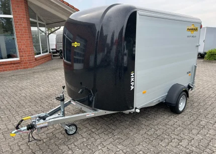 Humbaur HKPA 153217 Kofferanhänger mit Black Metallic Poly-Bug