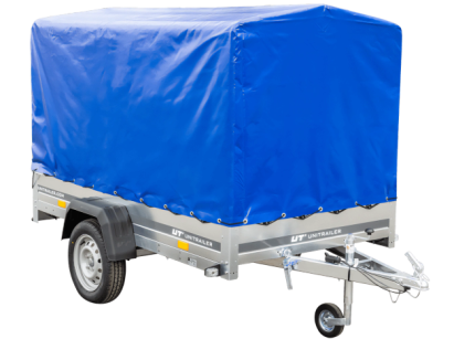 UNITRAILER Garden 230/R KIPP mit blauer Plane
