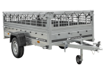 UNITRAILER 264/R KIPP Gartenanhänger mit Gitterbordwänden