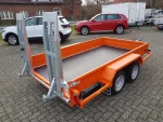 Anhänger für Baumaschinen 3.000 kg Saris MG 306 170 3000 – Tandem gebremst – Bild 2