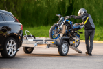 750 kg Motorradanhänger Unitrailer Moto ungebremst mit Auffahrschiene – Bild 2