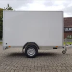 Saris GO 306 Autoanhänger weiß Außenansicht