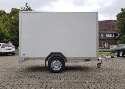 Saris GO 306 Autoanhänger weiß Außenansicht