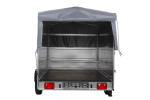 750 kg Kippanhänger Unitrailer 264x150 ungebremst mit Hochplane H800 – Bild 3