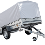 Garden Trailer 230 KIPP Straßenanhänger mit montierter Hochplane