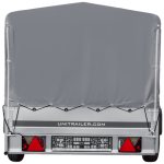 KIPP Garden 264/R Anhänger mit grauer Plane