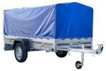 KIPP Garden 264/R Kippanhänger mit hoher blauer Plane