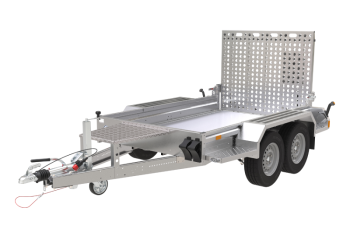 Aluminium Plateauanhänger 2700 kg Seitenansicht