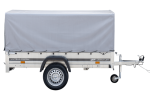 Kippanhänger 750 kg zGG 230x125 cm ungebremst UNITRAILER Garden Trailer 230 KIPP – Bild 2