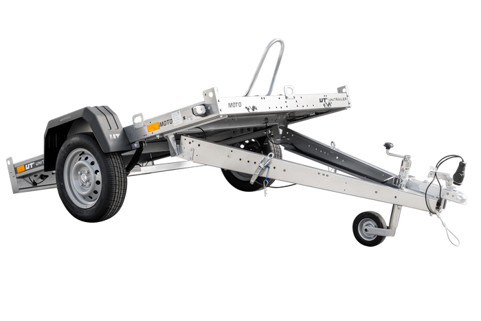 UNITRAILER MOTO 1 Motorradanhänger mit 1,9 m Führungsschiene