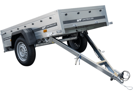 Verzinkter Gartenanhänger mit Ladefläche 200x106 cm