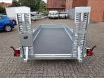 Baumaschinenanhänger SARIS MG 406 184 3000 – 3.000 kg Doppelachser gebremst – Bild 2