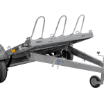 Motorradanhänger UNITRAILER MOTO 3 mit drei verzinkten Radschienen