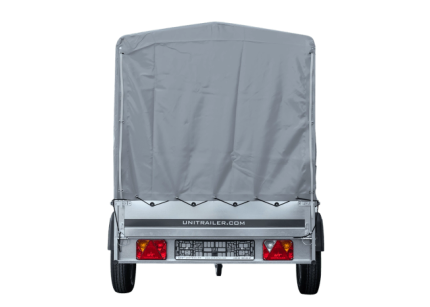 KIPP Garden 264/R Kippanhänger mit montierter Hochplane