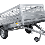 Kippbarer Einachsanhänger UNITRAILER 264 Seitenansicht