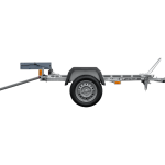 UNITRAILER MOTO Motorradanhänger mit Radschiene und Auffahrrampe