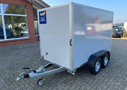 SARIS GO 306x154 PKW-Anhänger Doppelachse Rückansicht