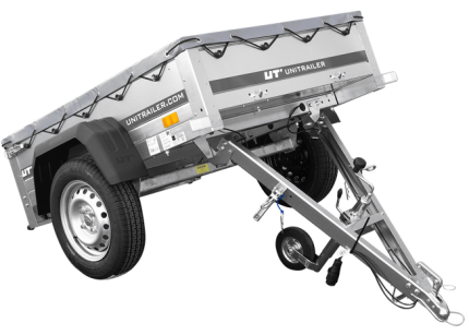 Kippanhänger Garden Trailer 150 KIPP Seitenansicht