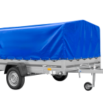 UNITRAILER GARDEN 265/R KIPP mit H-800 Plane Seitenansicht